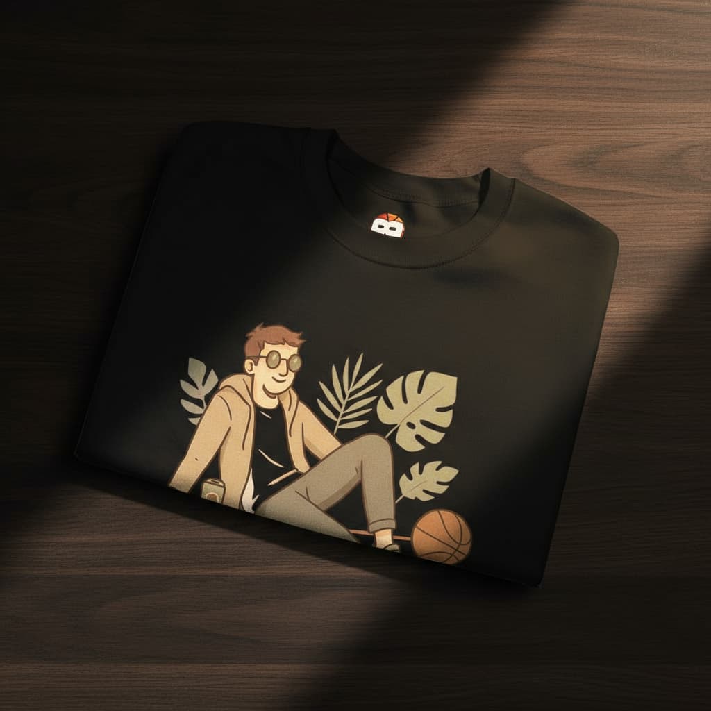 Unisex Basketball Sweatshirt – Chilling Crew-neck for Hoops Lovers