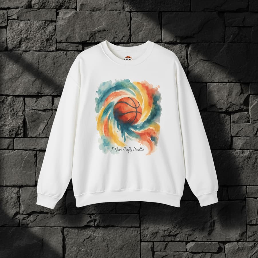 Your Mental Game Matters | Basketball Self-Care Crewneck Sweatshirt