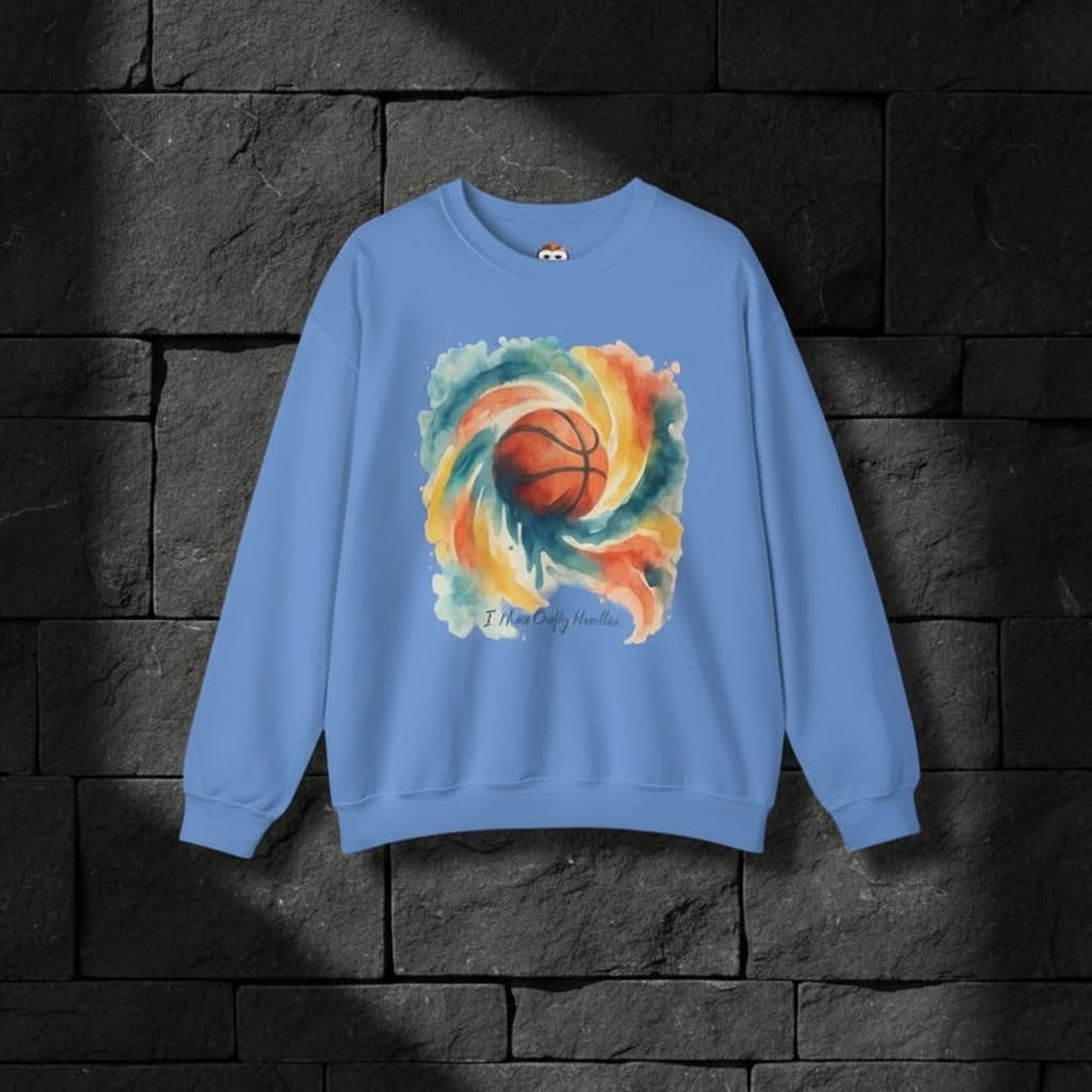 Your Mental Game Matters | Basketball Self-Care Crewneck Sweatshirt