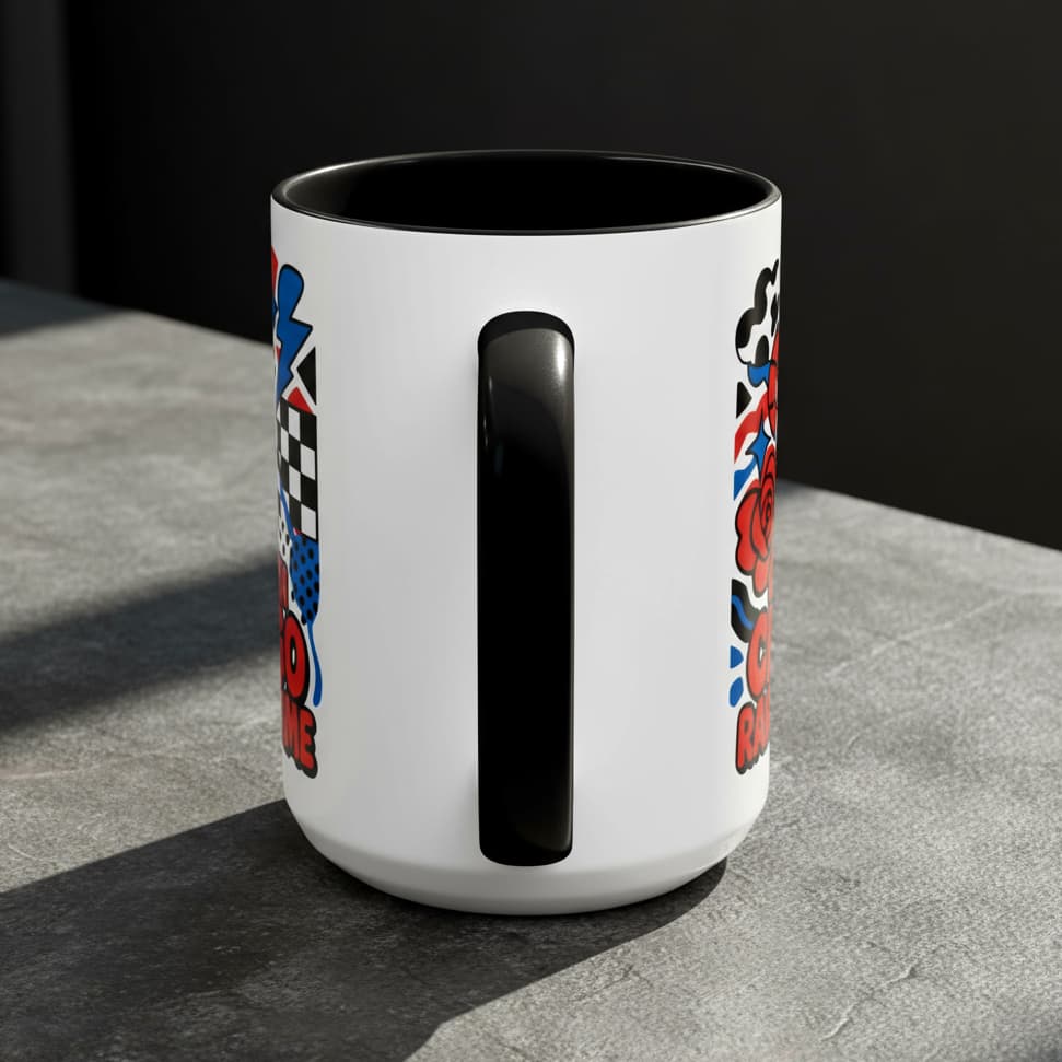 Chicago Basketball Mug Gift | Vintage Hoops Accent Coffee Cup (11oz & 15oz) | Perfect for Office, Home, or Chill Coffee Time