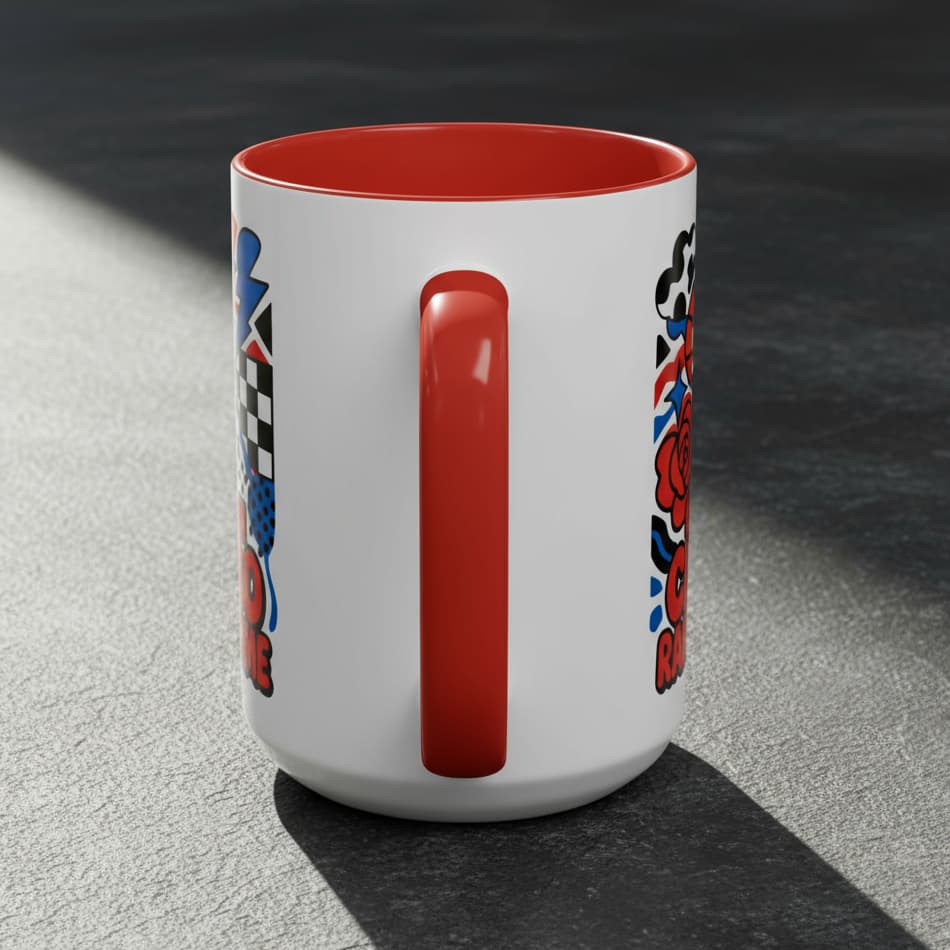 Chicago Basketball Mug Gift | Vintage Hoops Accent Coffee Cup (11oz & 15oz) | Perfect for Office, Home, or Chill Coffee Time
