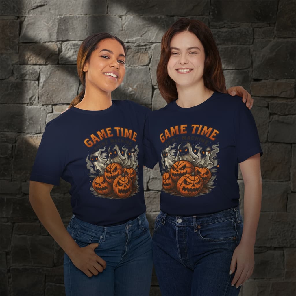 Limited Edition Halloween Basketball Tee – Unisex “Game Time Point Machine” Streetwear Shirt | Best Spooky Gift