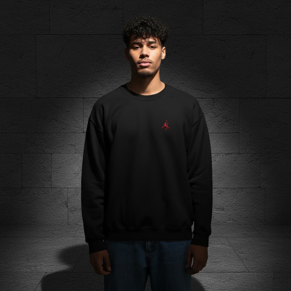 Jordan Inspired Heavy Blend™ Sweatshirt | Unisex Streetwear Pullover with Front & Back Print
