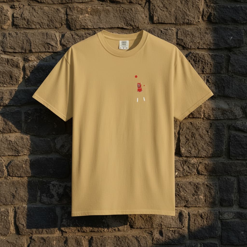 Jordan Inspired Streetwear Tee | Unisex Garment-Dyed T-Shirt with Front & Back Print