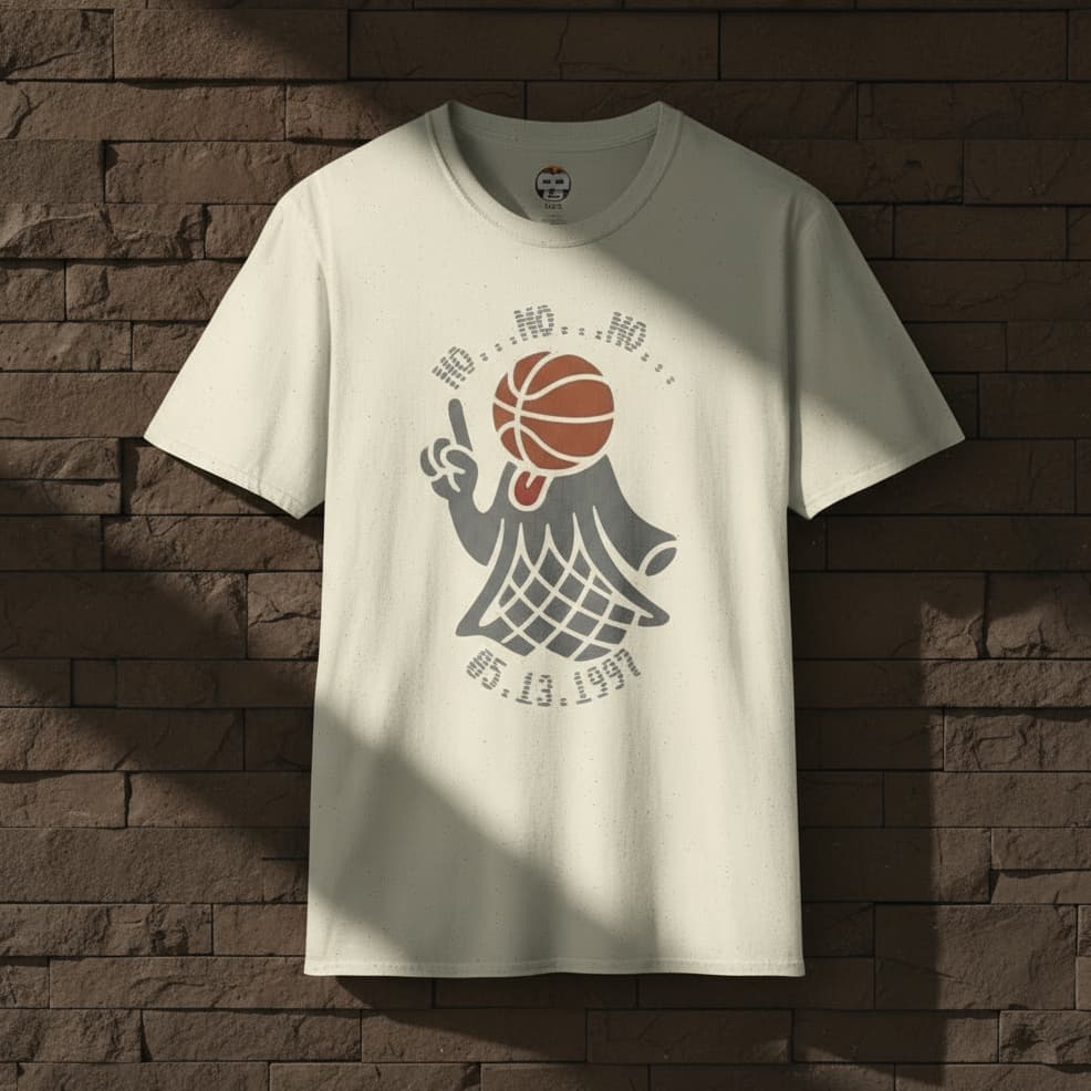 Unisex Softstyle T-Shirt – Spooky ‘No, No, No… Not In My House!’ Halloween Graphic Tee with Iconic Finger Wag Dunk Design