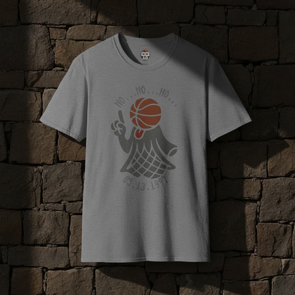 Unisex Softstyle T-Shirt – Spooky ‘No, No, No… Not In My House!’ Halloween Graphic Tee with Iconic Finger Wag Dunk Design