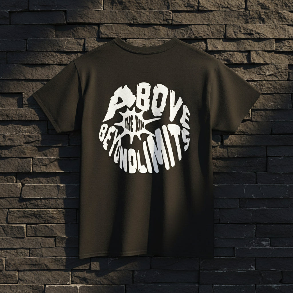 “BG11 unisex streetwear graphic tees – bold prints in black, white, and heather colors.”
