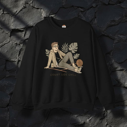 Unisex Basketball Sweatshirt – Chilling Crew-neck for Hoops Lovers