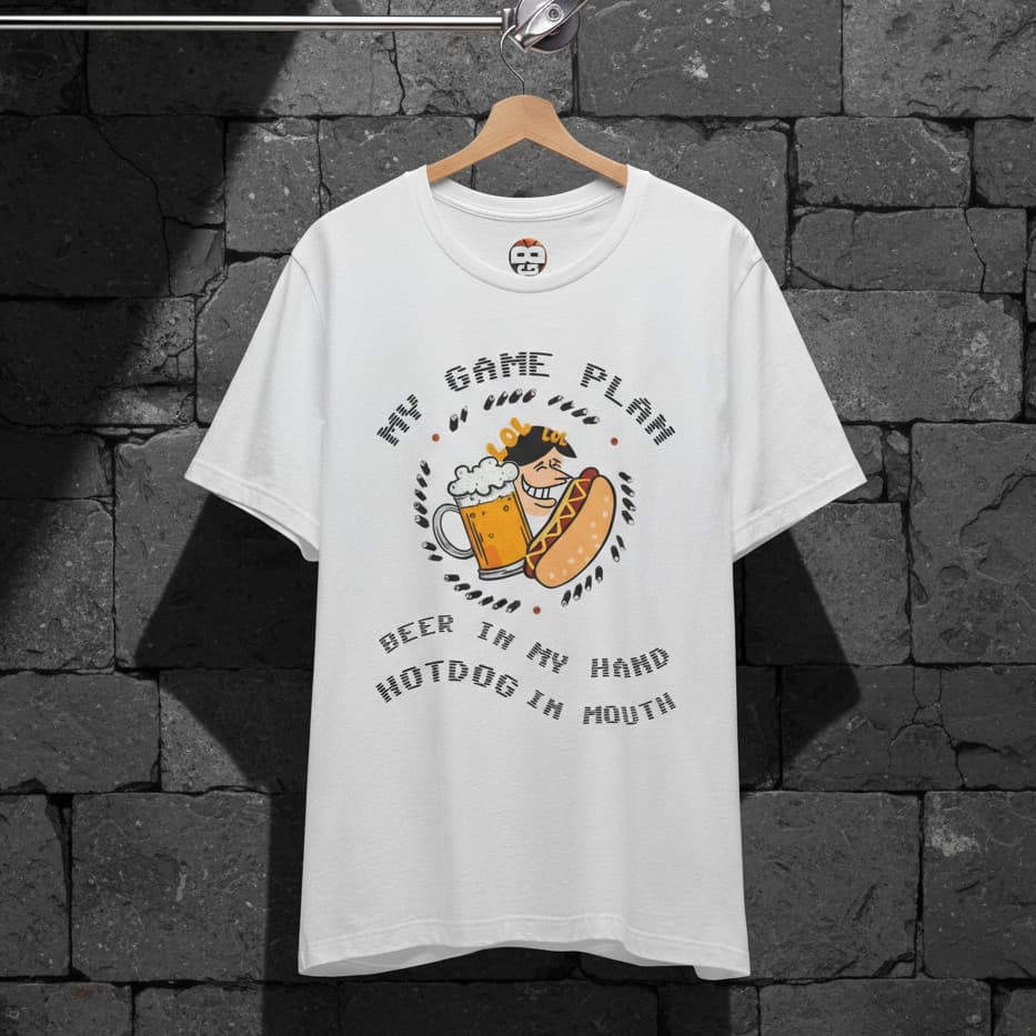 Funny Basketball T-Shirt for Game Day | Unisex Holiday Gift for Players, Fans & Family