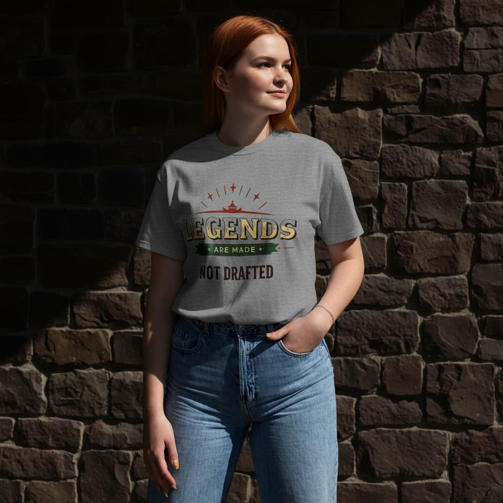 Unisex Basketball T-Shirt with Inspirational Quote | Best Gift for Basketball Lovers & Players