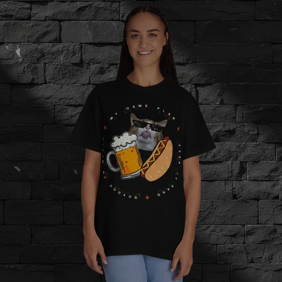 Unisex Garment-Dyed Basketball T-Shirt – Funny Quote Tee for Game Day Style & Everyday Comfort