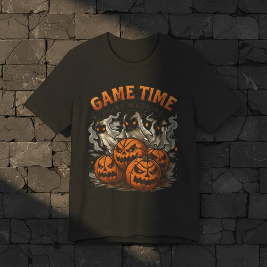 Limited Edition Halloween Basketball Tee – Unisex “Game Time Point Machine” Streetwear Shirt | Best Spooky Gift