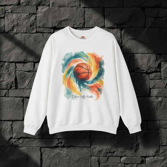 Your Mental Game Matters | Basketball Self-Care Crewneck Sweatshirt