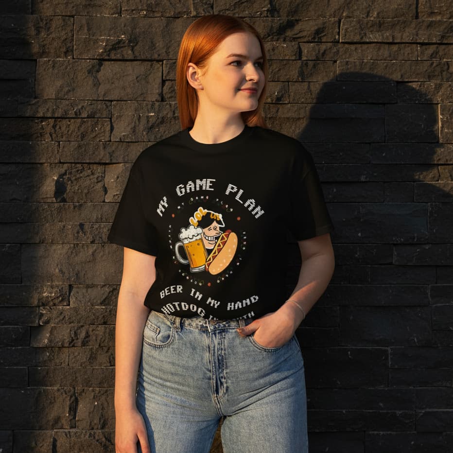 Funny Basketball T-Shirt for Game Day | Unisex Holiday Gift for Players, Fans & Family
