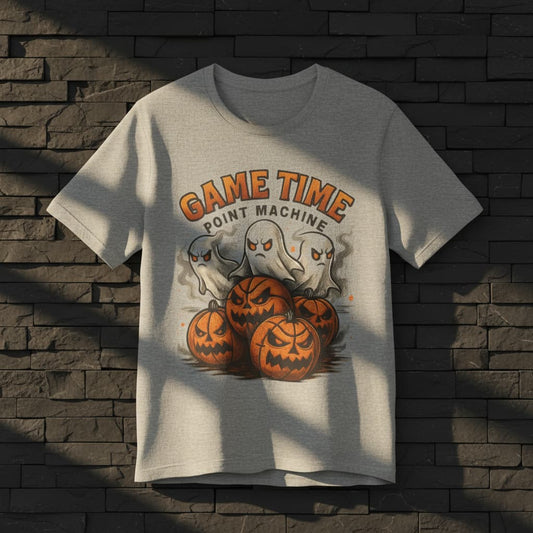 Limited Edition Halloween Basketball Tee – Unisex “Game Time Point Machine” Streetwear Shirt | Best Spooky Gift
