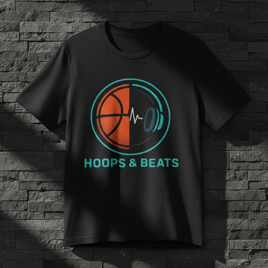 Hoops & Beats Unisex Jersey Tee | Modern Basketball & Music Graphic Shirt | Best Daily Fit for Streetwear Fans