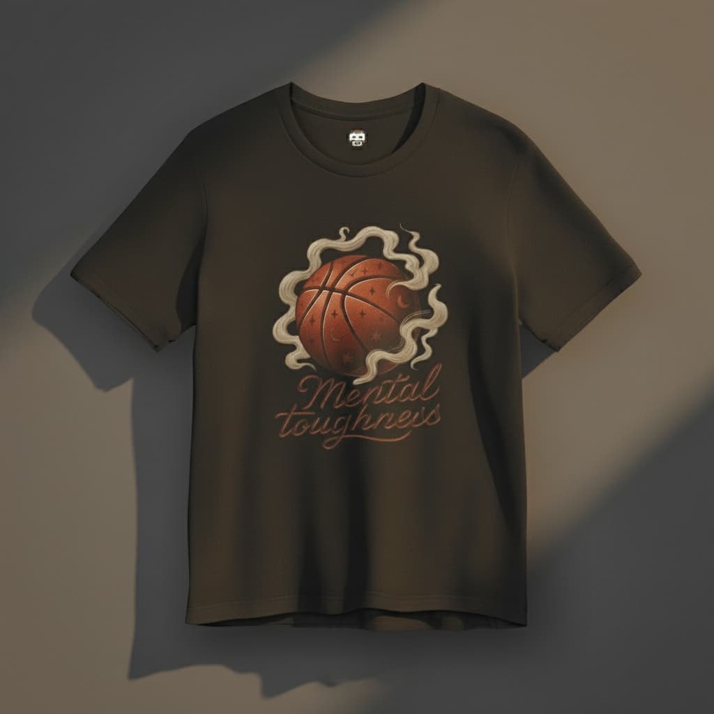 “Mental Toughness” Basketball Graphic Tee – Unisex Short Sleeve Streetwear Shirt