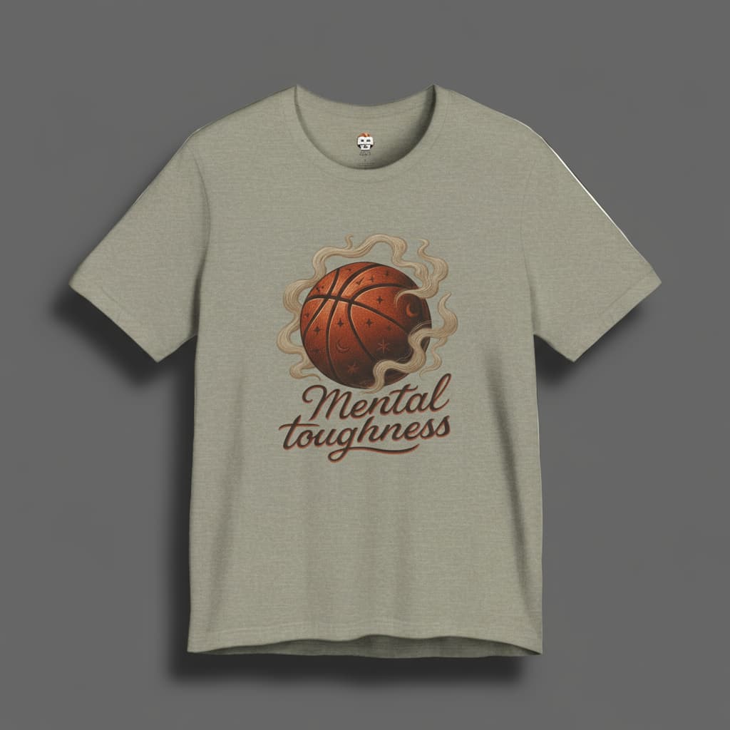 “Mental Toughness” Basketball Graphic Tee – Unisex Short Sleeve Streetwear Shirt