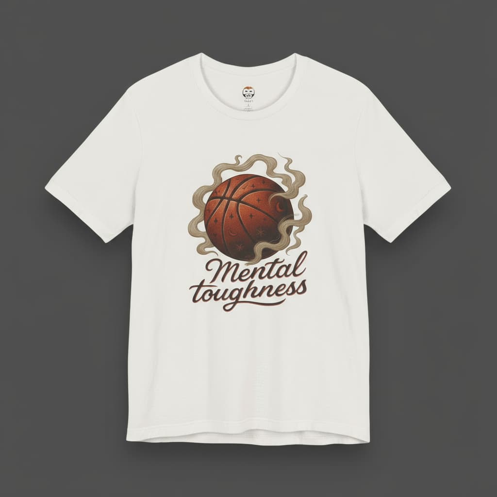 “Mental Toughness” Basketball Graphic Tee – Unisex Short Sleeve Streetwear Shirt